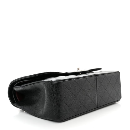 Chanel Caviar Quilted Jumbo Double Flap Black 4 of 10