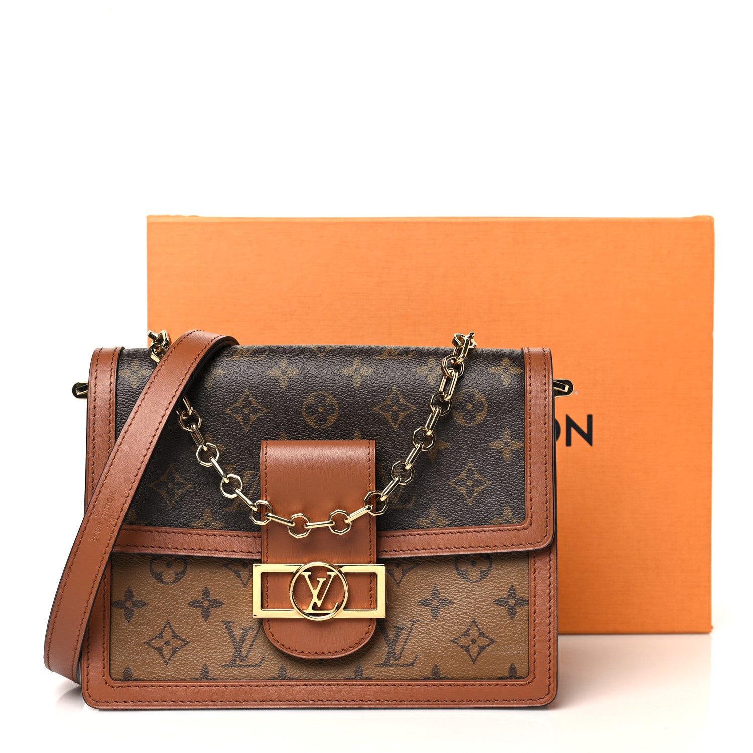 Louis Vuitton Reverse Monogram Dauphine MM 10 of 10
