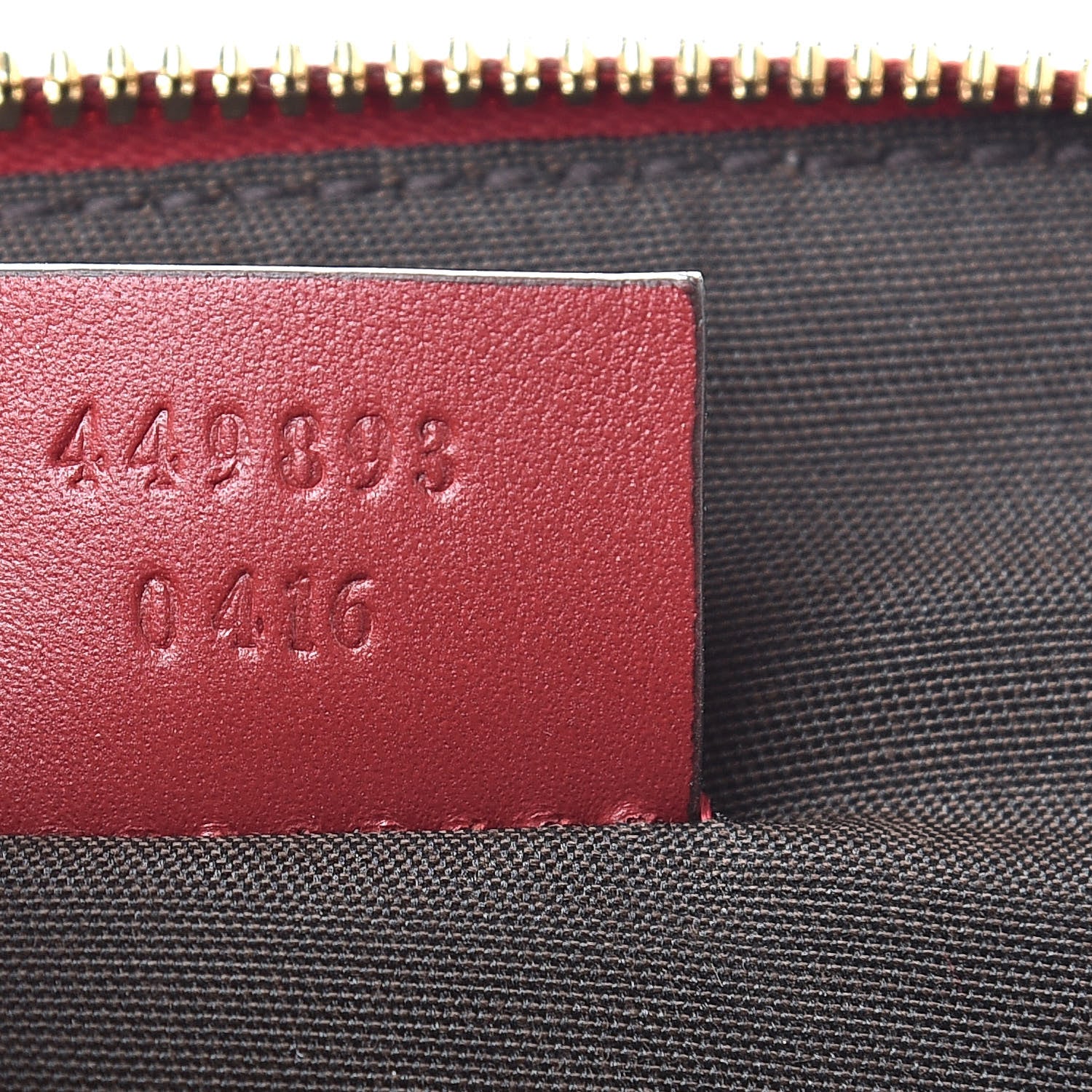 Gucci Microguccissima GG Cosmetic Case Red 7 of 8