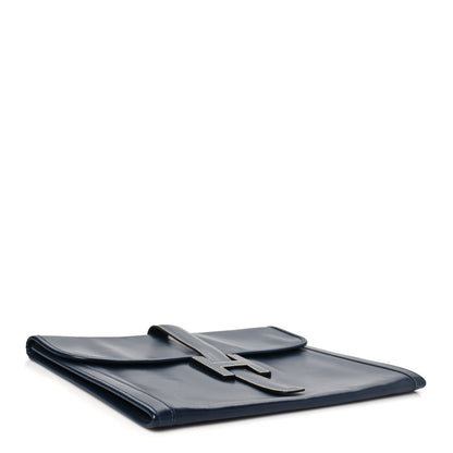Hermes Box Jige GM Clutch Indigo 4 of 9
