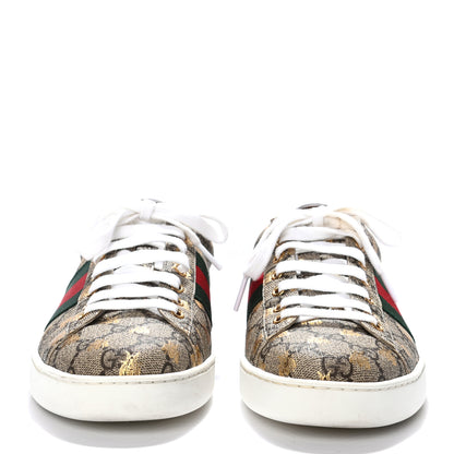 Gucci GG Supreme Monogram Ayers Mens Ace Bee Sneaker 7 2 of 8