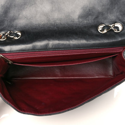 Chanel Lambskin Quilted Jumbo Single Flap Black 4 of 10