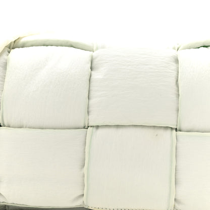 Bottega Veneta Nylon Intrecciato Padded Tech Mini Cassette Belt Bag White 8 of 15