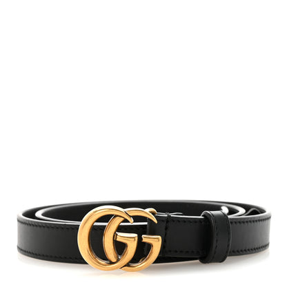 Gucci Calfskin Double G 75 30 Belt Black 1 of 5