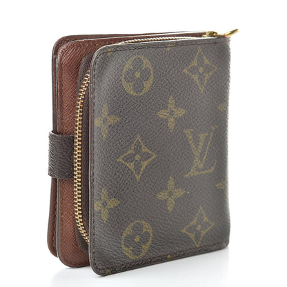 Louis Vuitton Monogram Compact Zippe Zipped Wallet 3 of 15