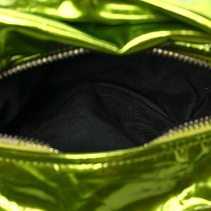 Bottega Veneta Metallic Crushed Calfskin Mini Jodie Chlorophyll 5 of 7