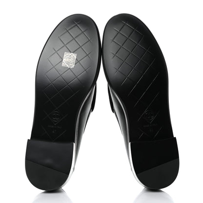 Chanel Lambskin Quilted CC Turnlock Loafers 41 Black 5 of 9