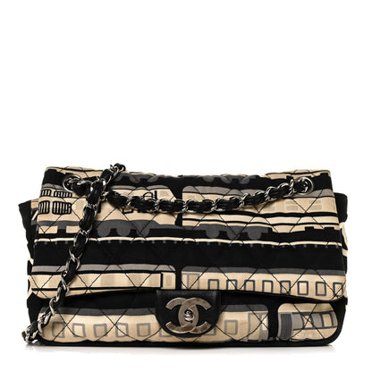 Chanel Canvas Le Train Medium Flap Multicolor 1 of 8