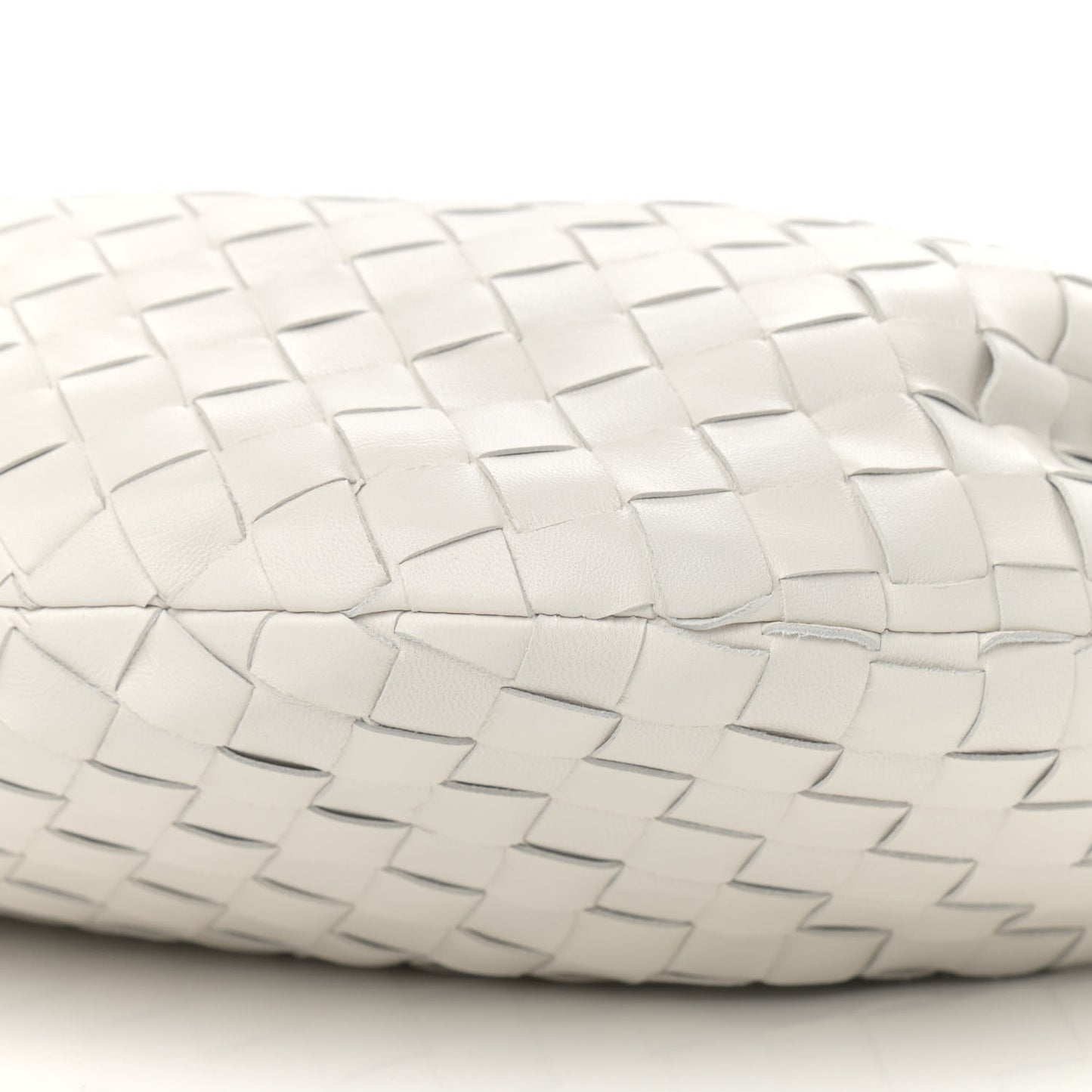 Nappa Intrecciato Teen Jodie Hobo White