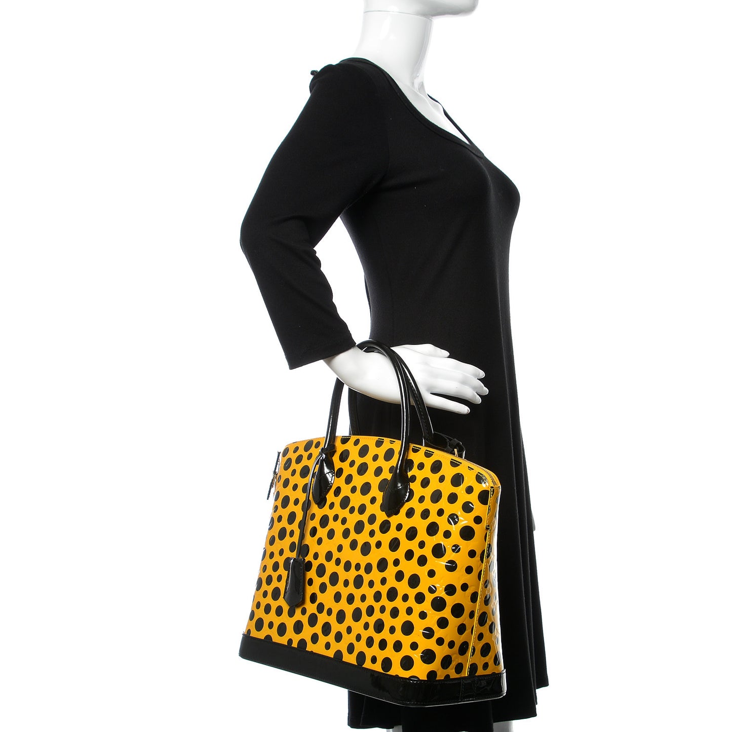 Vernis Kusama Infinity Dots Lockit MM Yellow