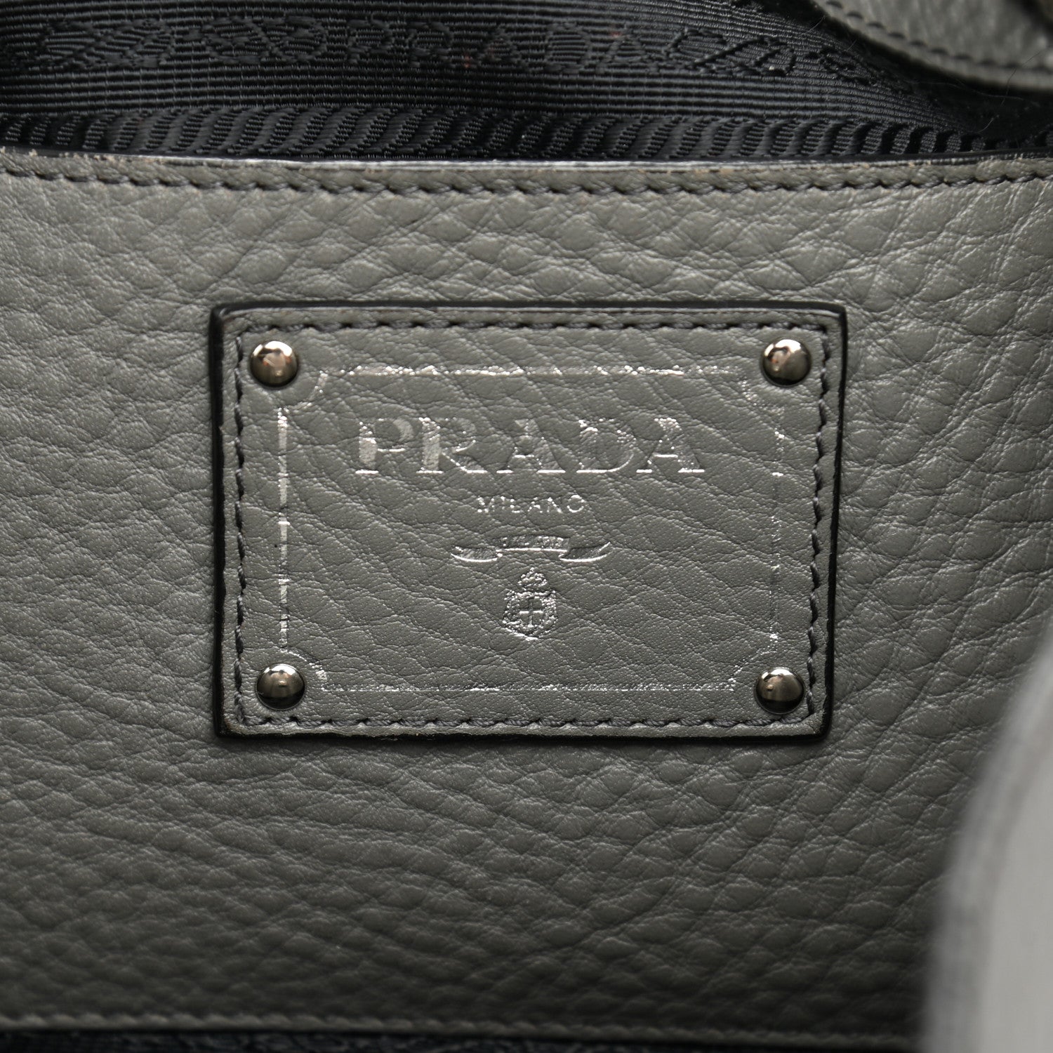 Prada Vitello Daino Hobo Argilla 5 of 12