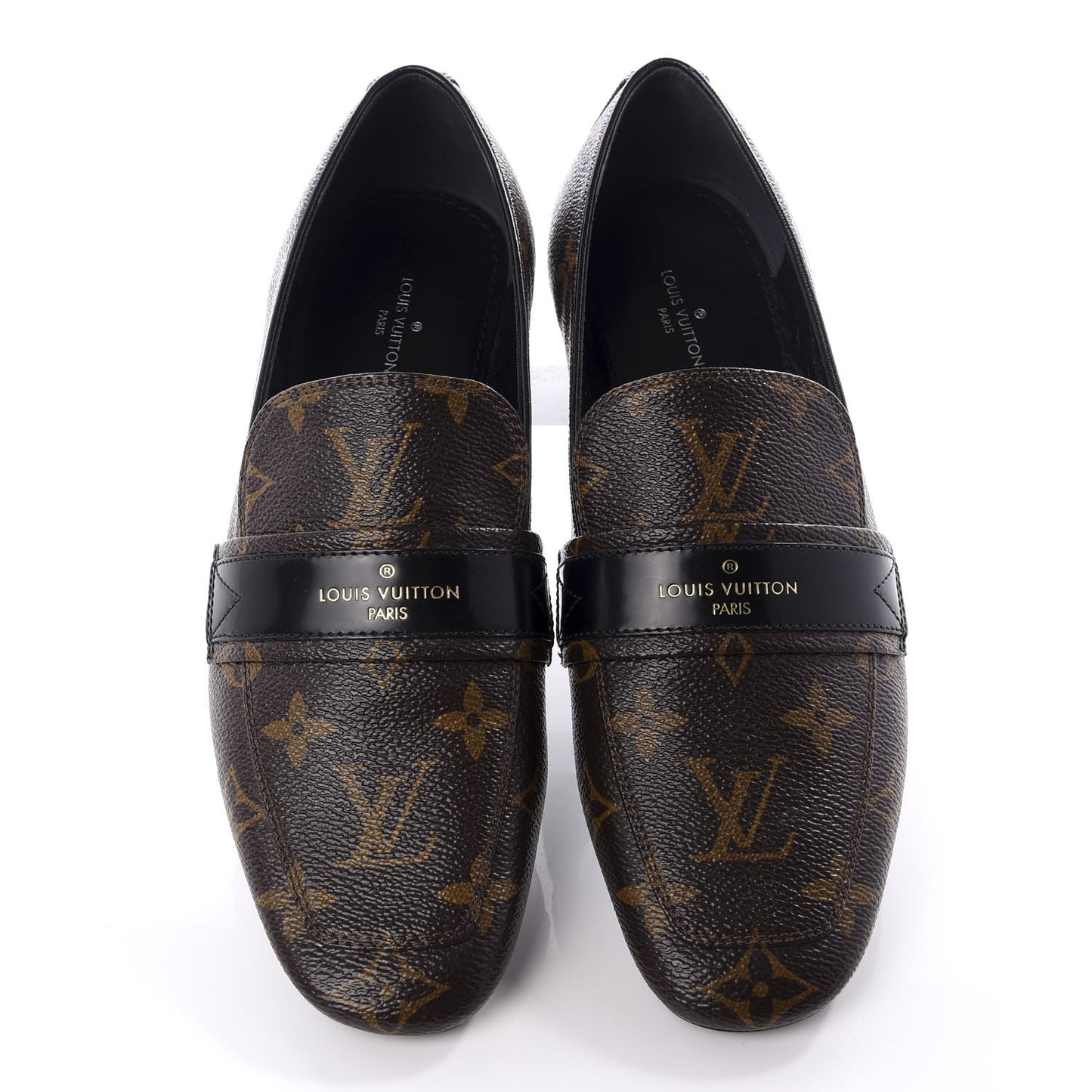 Monogram Upper Case Flat Loafer 37