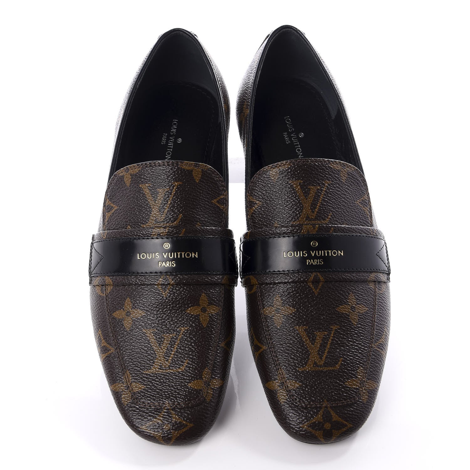 Louis Vuitton Monogram Upper Case Flat Loafer 37 5 of 10