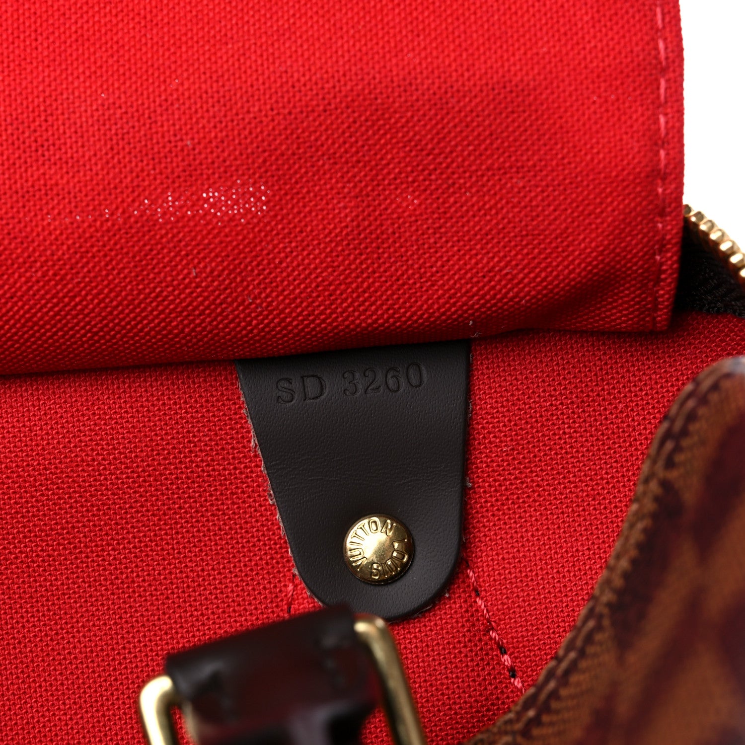 Louis Vuitton Damier Ebene Speedy 25 7 of 10
