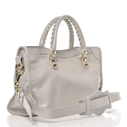 Balenciaga Agneau Classic Gold Hardware S City Gris Nuage 3 of 8