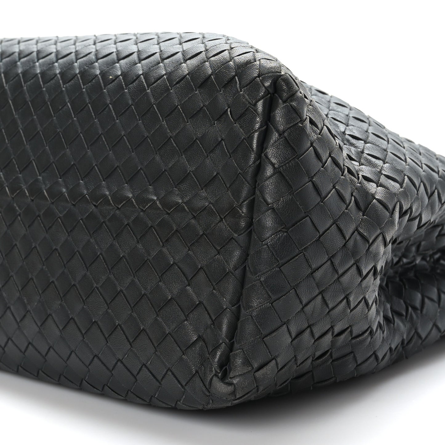Nappa Intrecciato Bella Tote Grey