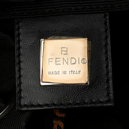 Fendi Nylon 1925 Drawstring Backpack Black 7 of 13