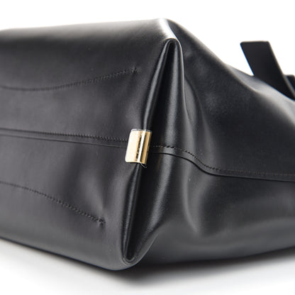 Chloe Shiny Calfskin Suede Medium C Zipped Tote Black 7 of 8