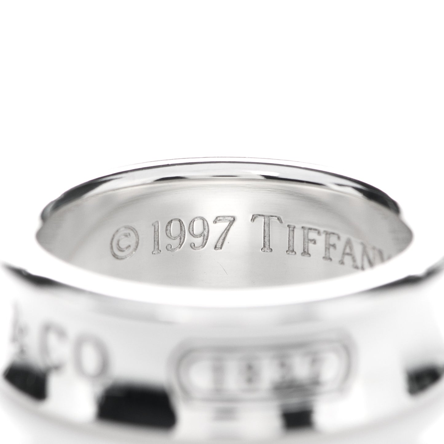Sterling Silver 1837 Band Ring 53 6.25