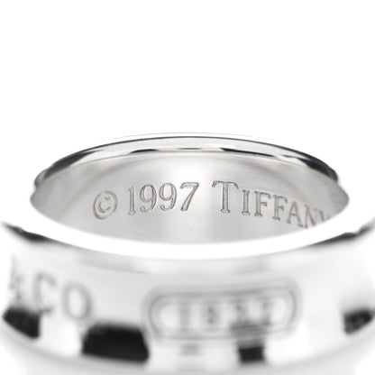 Tiffany Sterling Silver 1837 Band Ring 53 6.25 4 of 5