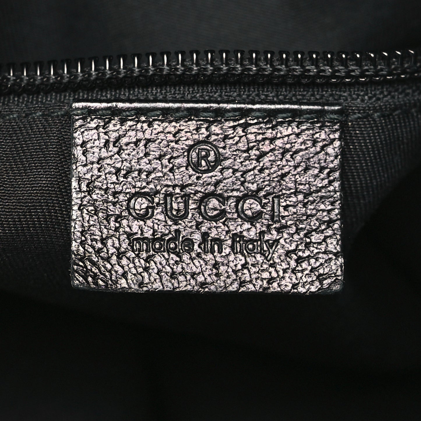 Monogram Web Medium Half Moon Hobo Black