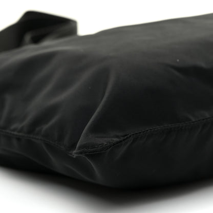 Prada Nylon Saffiano Flat Messenger Bag Black 8 of 11