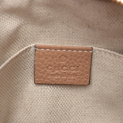 Gucci Pebbled Calfskin Small Soho Disco Bag Rose Beige 6 of 8