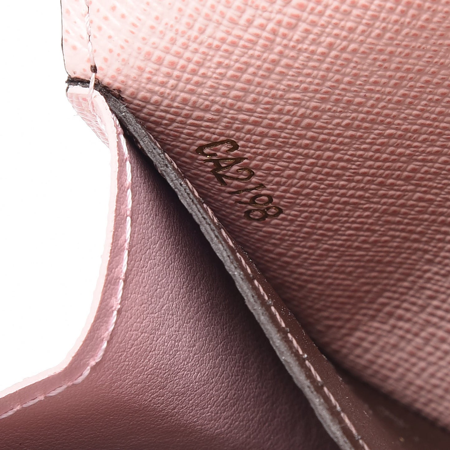 Monogram Emilie Wallet Rose Ballerine
