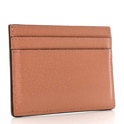 Gucci Monogram Textured Dollar Calfskin Ophidia Card Holder Cloche Rose Pink 3 of 6