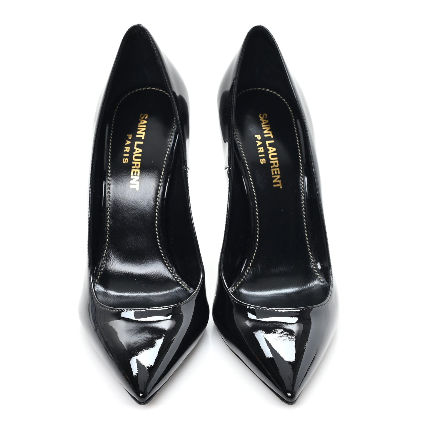 Patent Calfskin Opyum 110 Pumps 36.5 Black