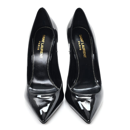Saint Laurent Patent Calfskin Opyum 110 Pumps 36.5 Black 3 of 10