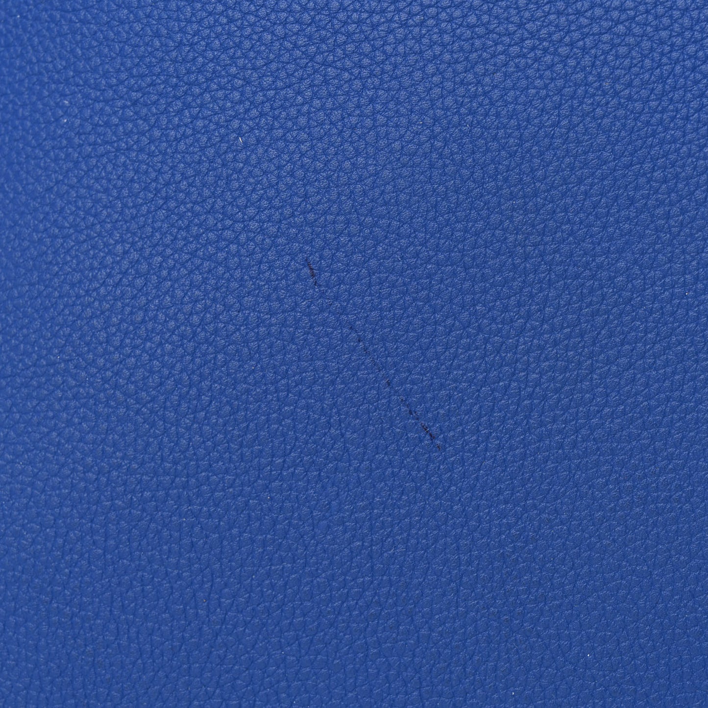 Calfskin T Pouch Bag Blue