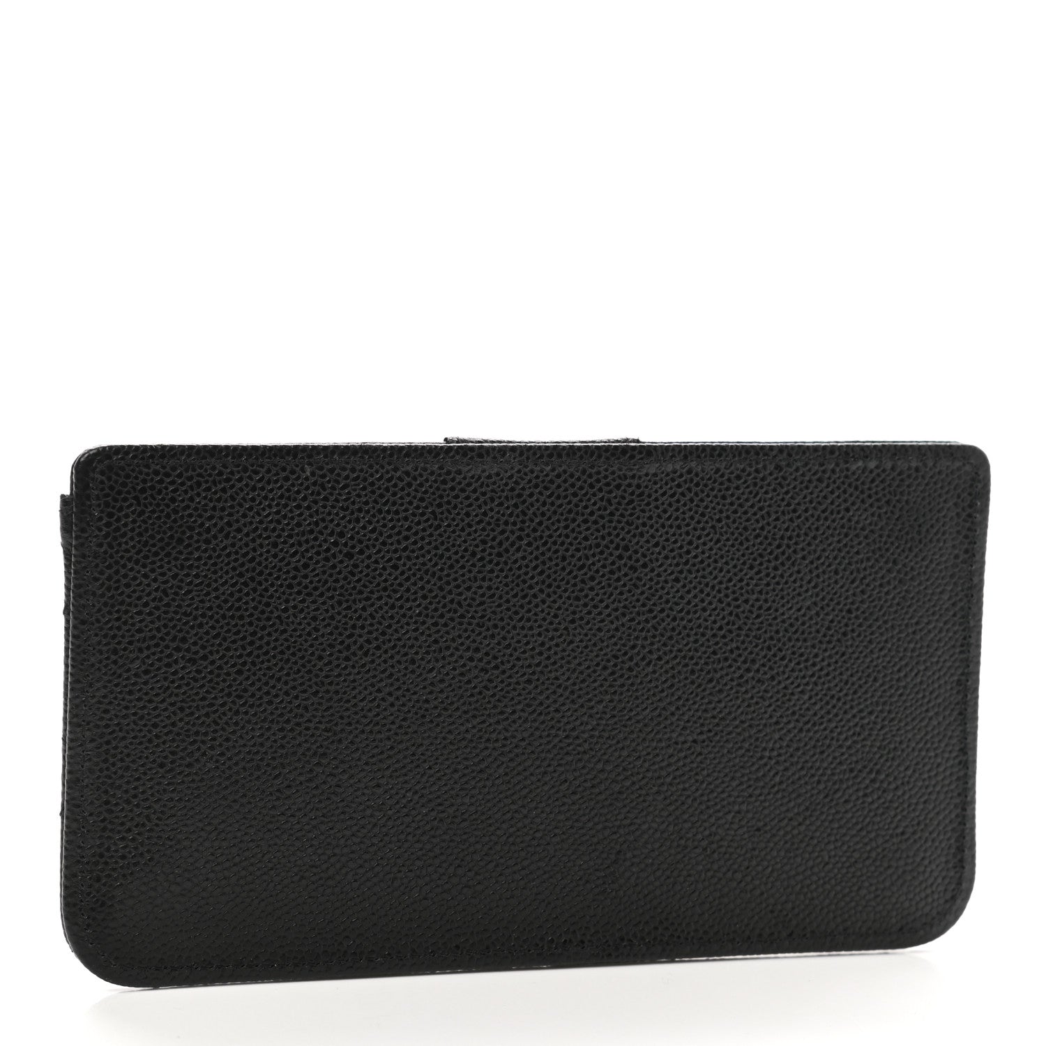 Chanel Caviar Quilted Phone Holder Wallet on Removable Chain Insert Black 3 of 5