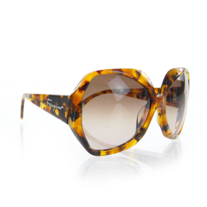 FASHIONPHILE SALVATOREFERRAGAMOTortoiseSunglasses2155A 1 of 6