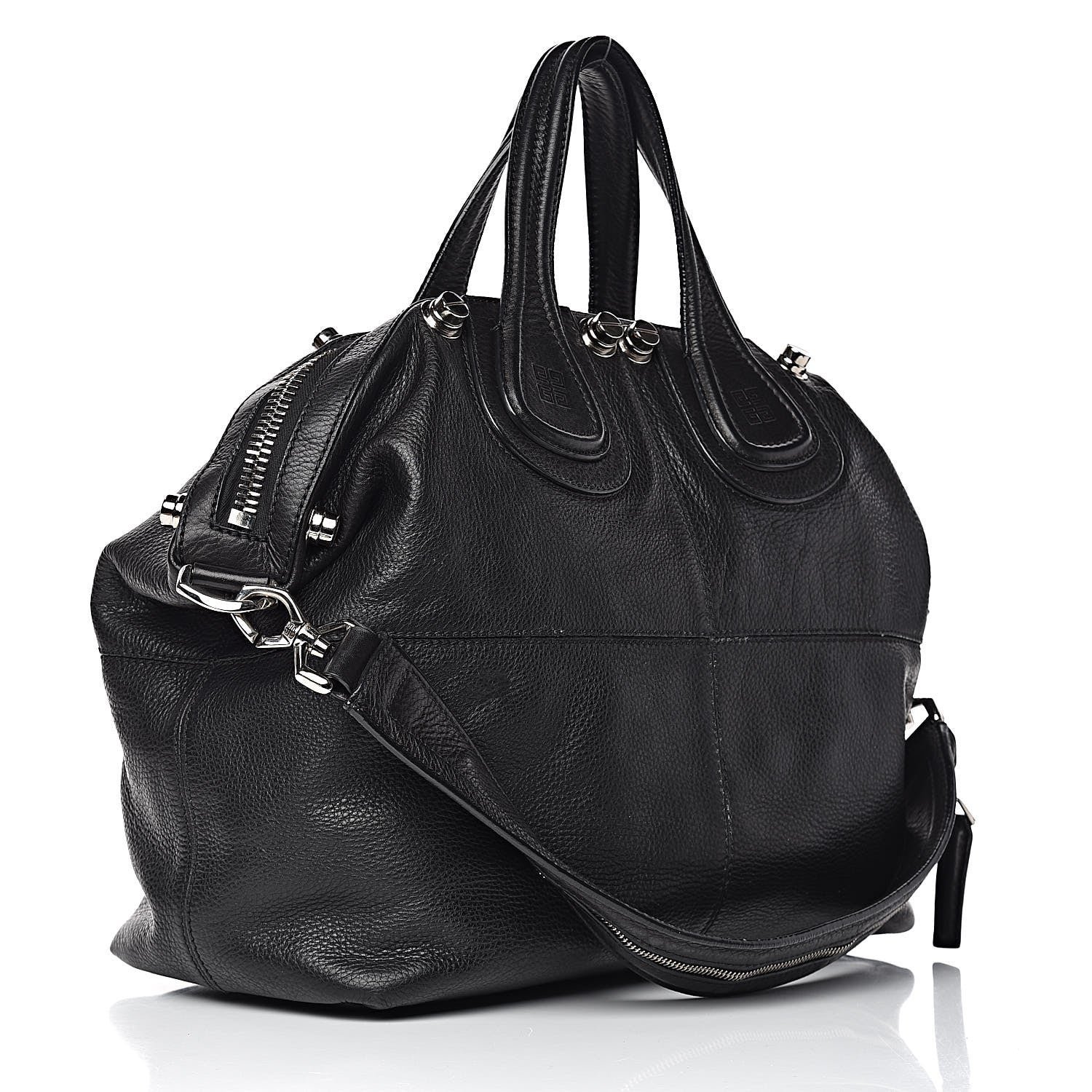 Givenchy Waxed Calfskin Medium Studded Nightingale Black 3 of 15