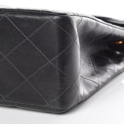 Chanel Lambskin Quilted Jumbo Single Flap Black 10 of 17