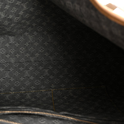 Louis Vuitton Monogram Denim CarryAll MM Washed Grey 6 of 12