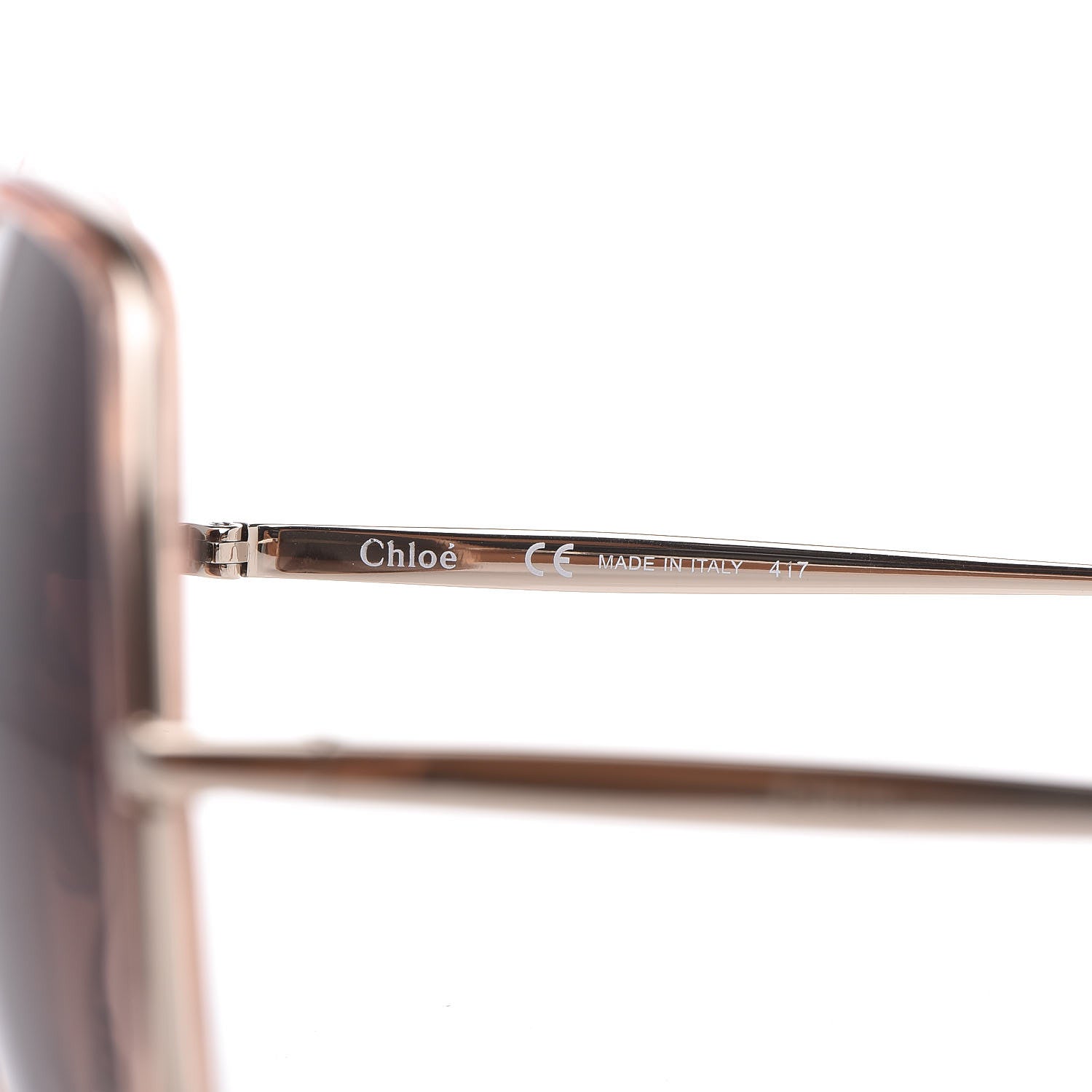 Chloe Nate Sunglasses CE725S Gold Pink 5 of 7
