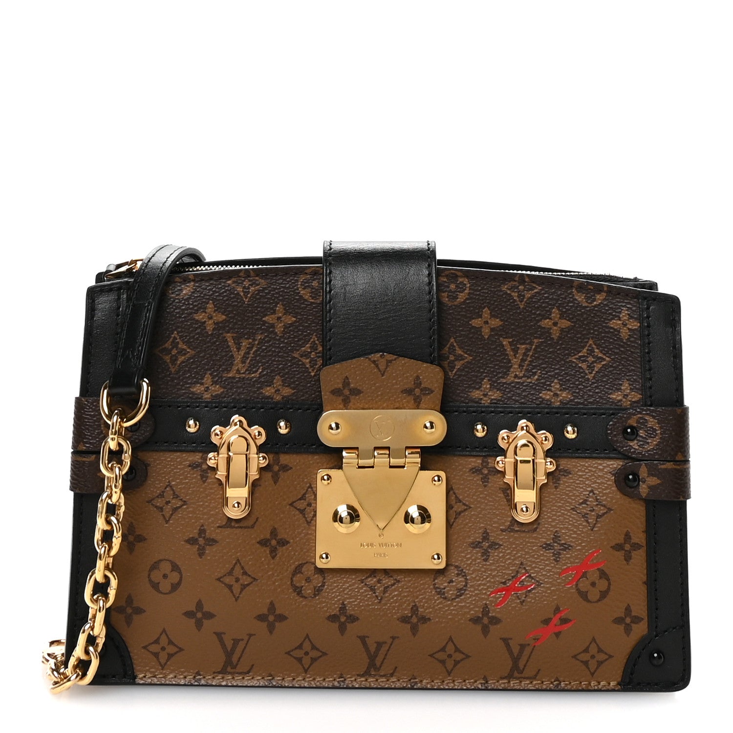 Louis Vuitton Reverse Monogram Trunk Clutch 1 of 10
