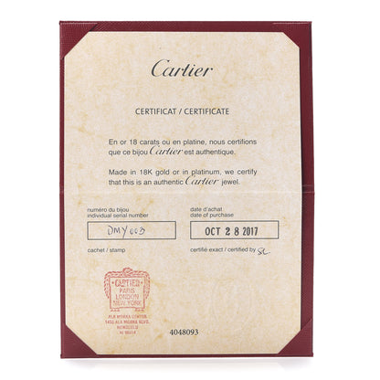 Cartier 18K Yellow Gold Diamond 2mm Etincelle de Wedding Band Ring 52 6 6 of 7