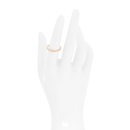 Van Cleef & Arpels 18K Rose Gold Small Perlee Ring 54 6.75 2 of 5