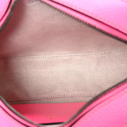 Gucci GG Supreme Monogram Textured Dollar Calfskin Web Ophidia Small Crossbody Bag Beige Ebony Fuchsia 5 of 10