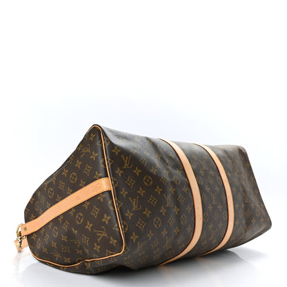 Louis Vuitton Monogram Keepall Bandouliere 55 4 of 11