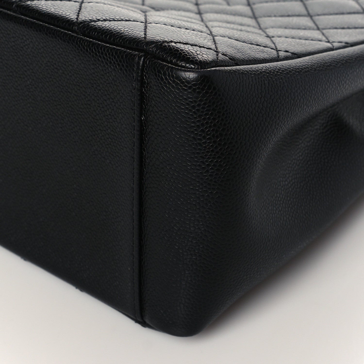 Chanel Caviar Quilted Grand Shopping Tote GST Black 10 of 10