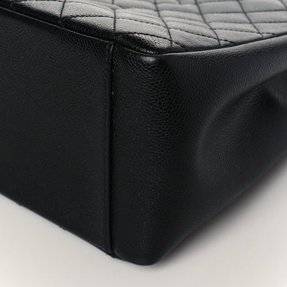 Chanel Caviar Quilted Grand Shopping Tote GST Black 10 of 10
