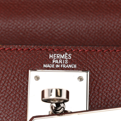 Hermes Epsom Kelly Sellier 28 Rouge H 6 of 11