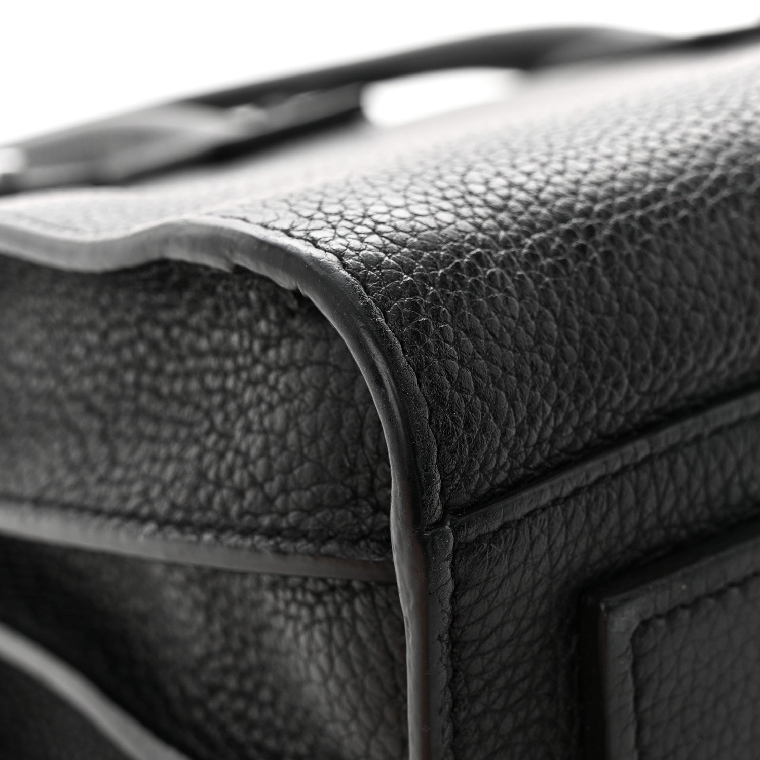 Saint Laurent Grained Calfskin Baby Sac De Jour Souple Black 10 of 30