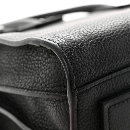 Saint Laurent Grained Calfskin Baby Sac De Jour Souple Black 10 of 30
