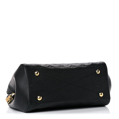 Louis Vuitton Empreinte Montaigne MM Black 4 of 13