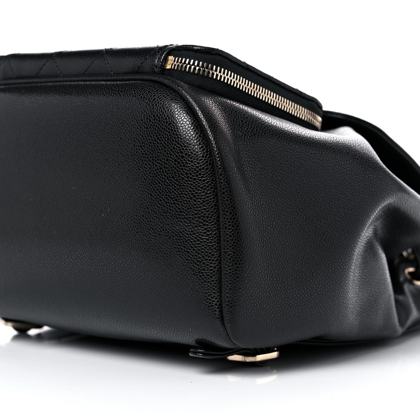 Caviar Quilted Business Affinity Backpack Black
